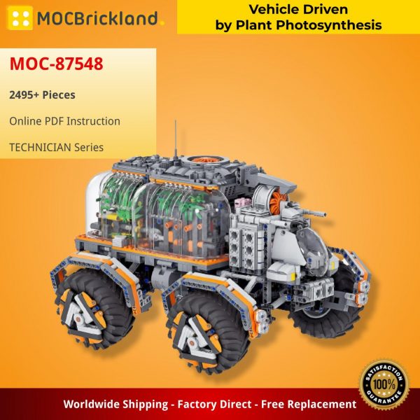TECHNICIAN MOC 87548 Vehicle Driven by Plant Photosynthesis by LoveLoveLove MOCBRICKLAND 4