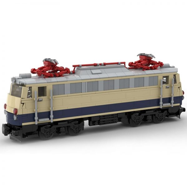 TECHNICIAN MOC 88356 DB BR E10.12 Electric Locomotive by brickdesigned germany MOCBRICKLAND 7