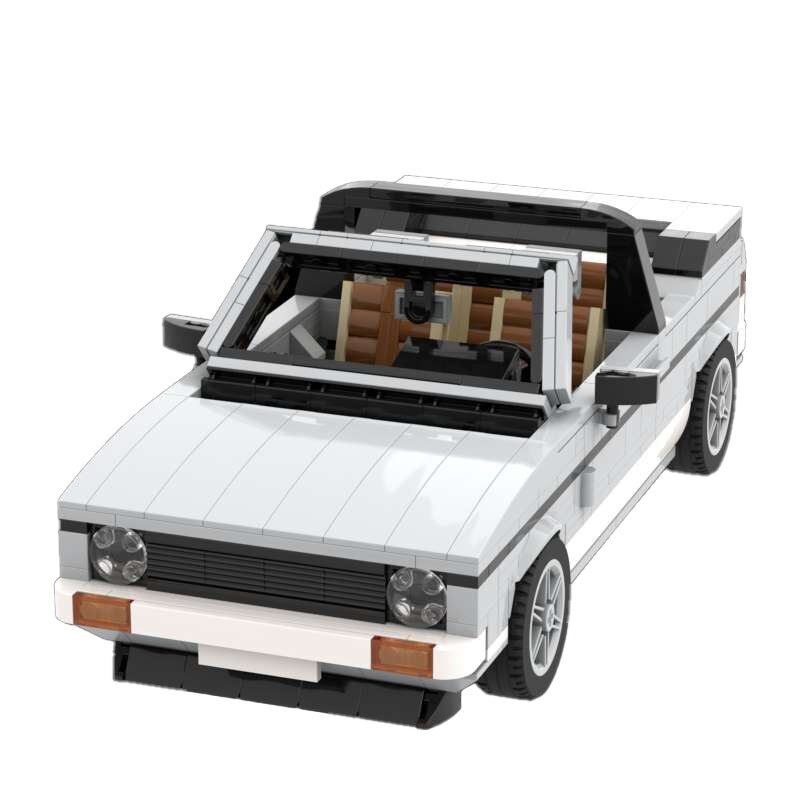 TECHNICIAN MOC 89753 Volkswagen Golf MK1 MOCBRICKLAND 6 1