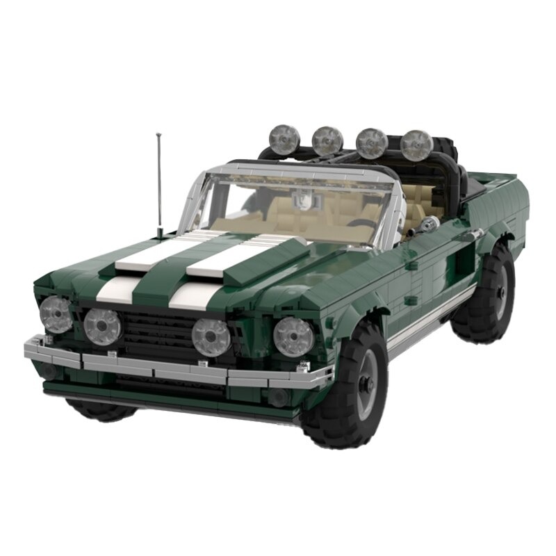 TECHNICIAN MOC 89754 Ford Mustang Off road MOCBRICKLAND 1 1