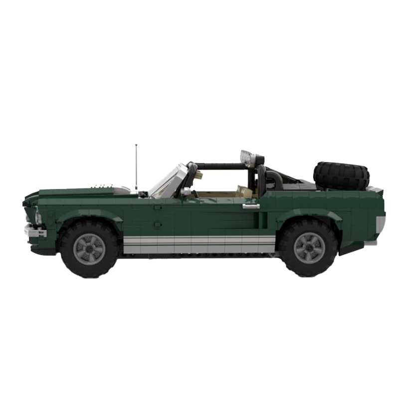 TECHNICIAN MOC 89754 Ford Mustang Off road MOCBRICKLAND 5 1