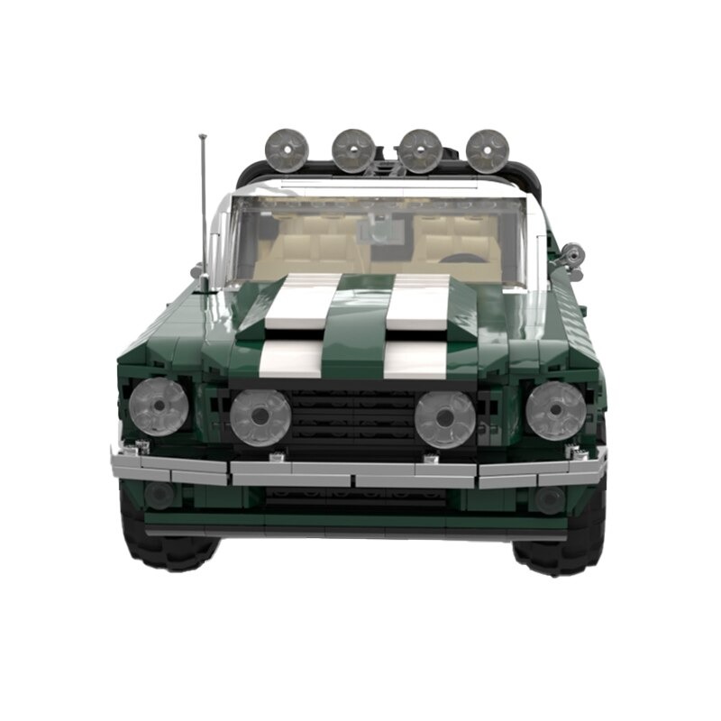 TECHNICIAN MOC 89754 Ford Mustang Off road MOCBRICKLAND 6 1