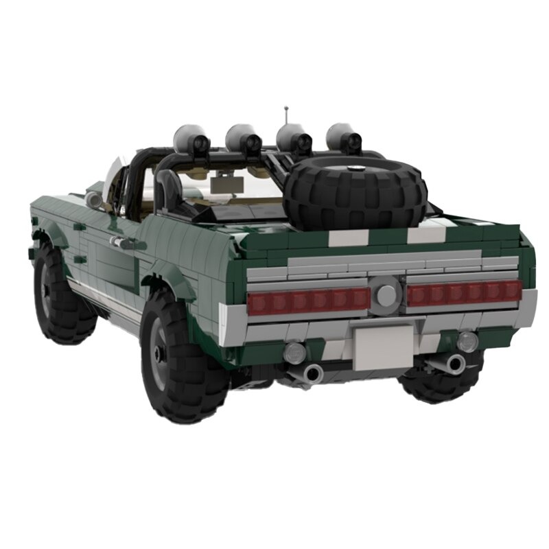 TECHNIC MOC-89754 Ford Mustang Off-Road MOCBRICKLAND 12 TECHNICIAN MOC 89754 Ford Mustang Off road MOCBRICKLAND 7 1