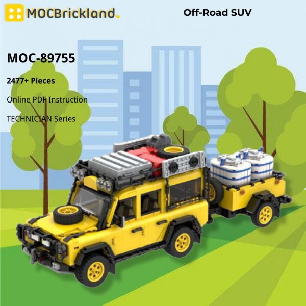 TECHNICIAN MOC 89755 Off Road SUV MOCBRICKLAND 2