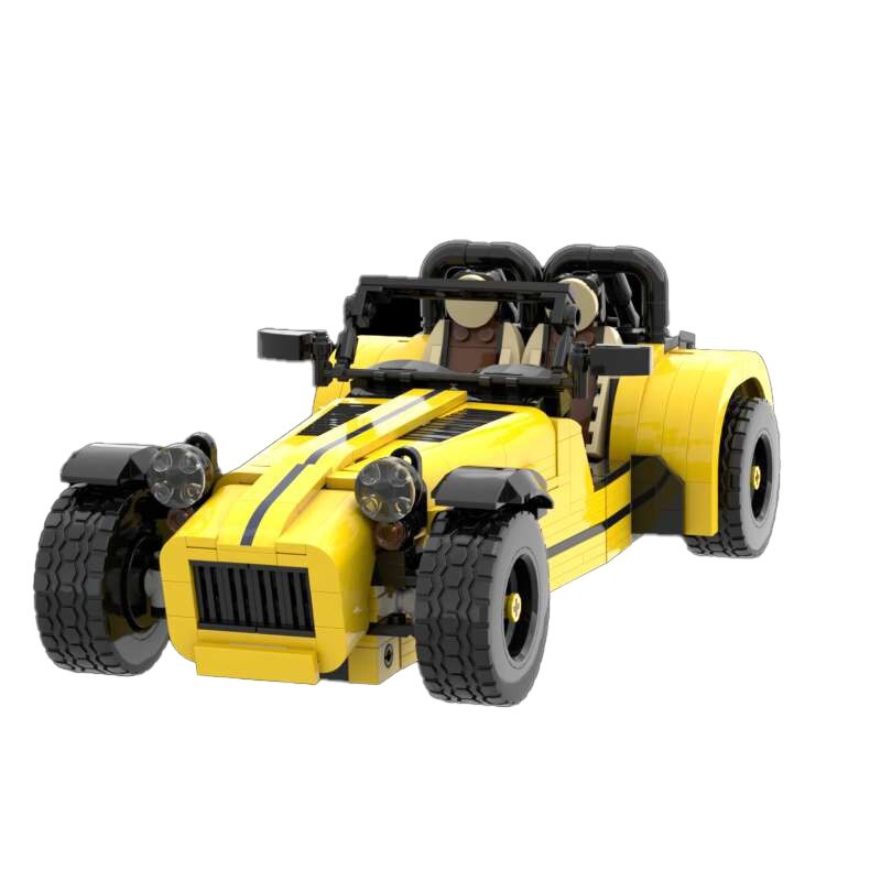 TECHNICIAN MOC 89756 Antique Vintage Car MOCBRICKLAND 3 1