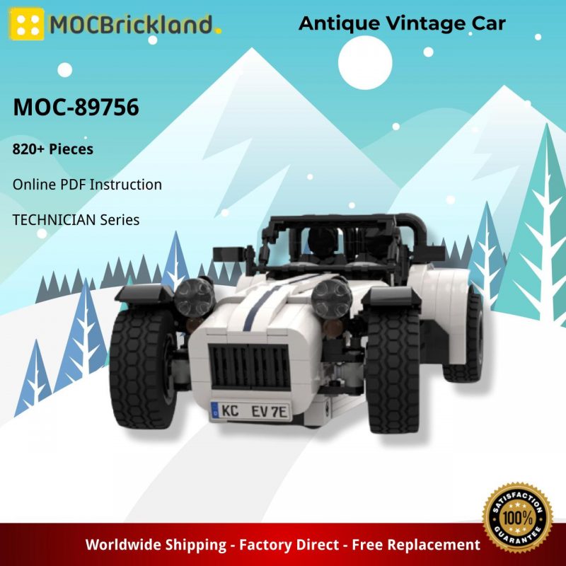 TECHNICIAN MOC 89756 Antique Vintage Car MOCBRICKLAND 7 800x800 1