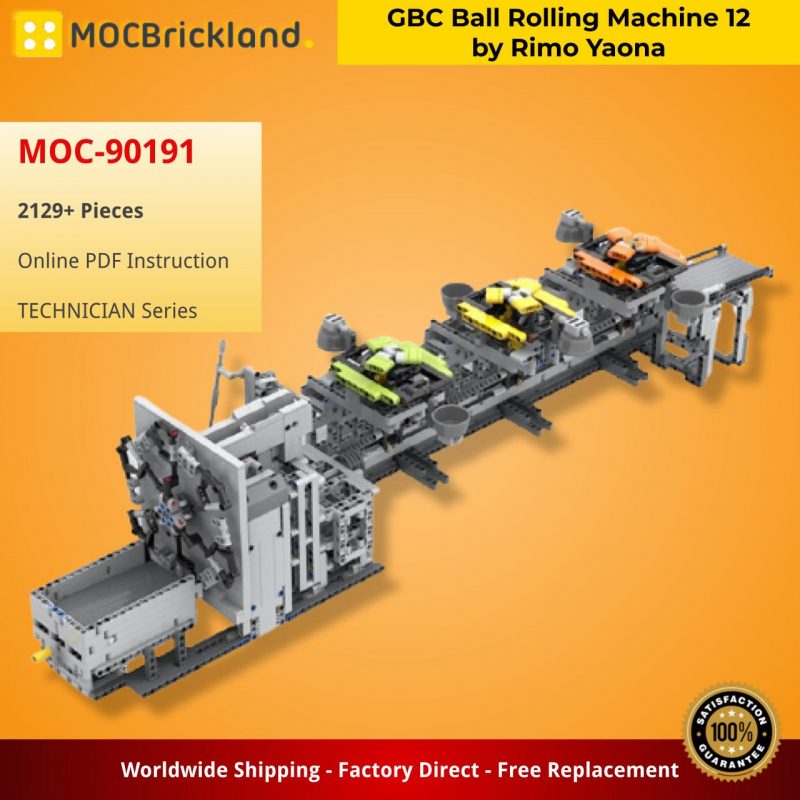 TECHNICIAN MOC 90191 GBC Ball Rolling Machine 12 by Rimo Yaona by Planet GBC MOCBRICKLAND 2 800x800 1