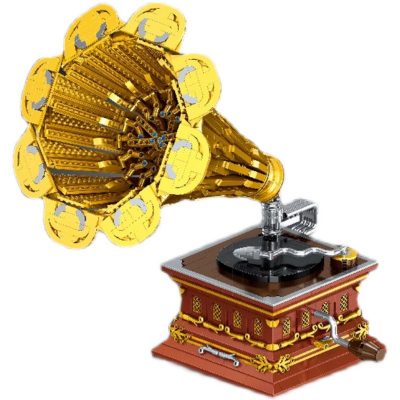 creator builo yc 21002 classical phonograph with app control 7314