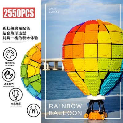 creator caco c002 hot air rainbow balloon 7642
