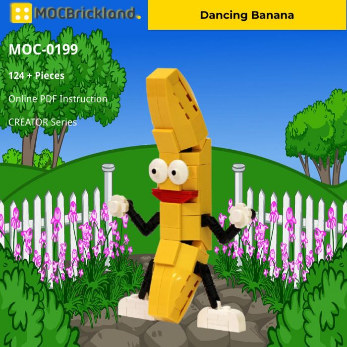 CREATOR MOC-0199 Dancing Banana MOCBRICKLAND