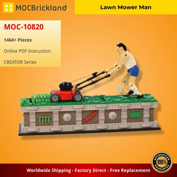 creator moc 10820 lawn mower man mocbrickland 1627