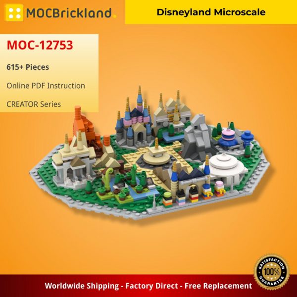 creator moc 12753 disneyland microscale by carlierti mocbrickland 4788