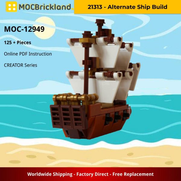 creator moc 12949 21313 alternate ship build mocbrickland 4403