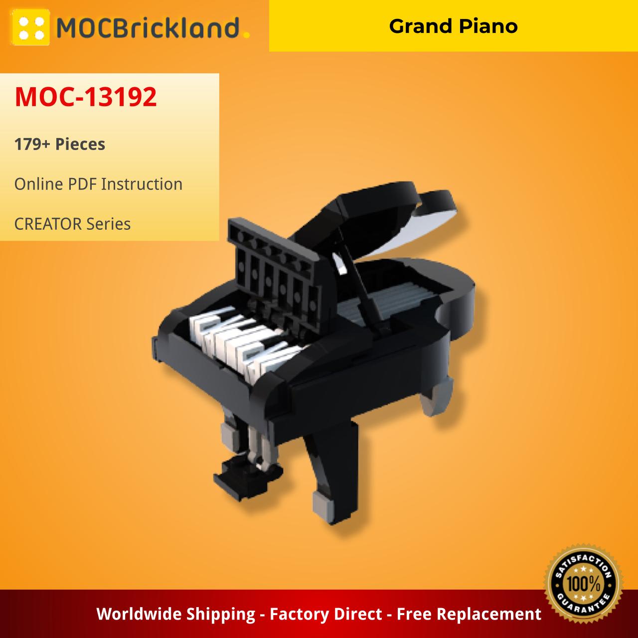 MOCBRICKLAND MOC-13192 Grand Piano