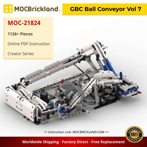 creator moc 21824 gbc ball conveyor vol 7 by c3technic mocbrickland 4922