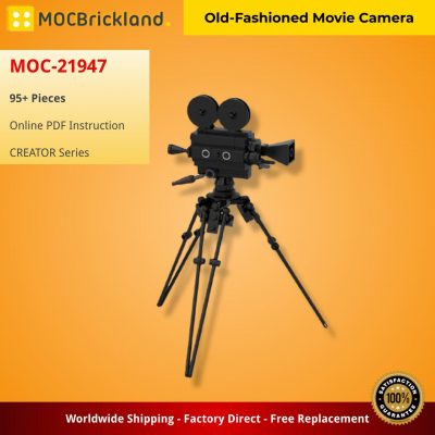 creator moc 21947 old fashioned movie camera mocbrickland 6481