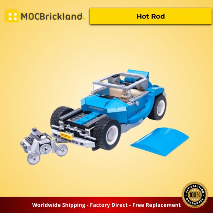 TECHNICIAN MOC-22200 10252 Hot Rod by Keep On Bricking MOCBRICKLAND