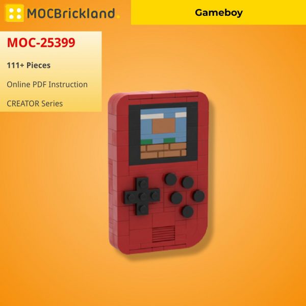 creator moc 25399 gameboy mocbrickland 1557