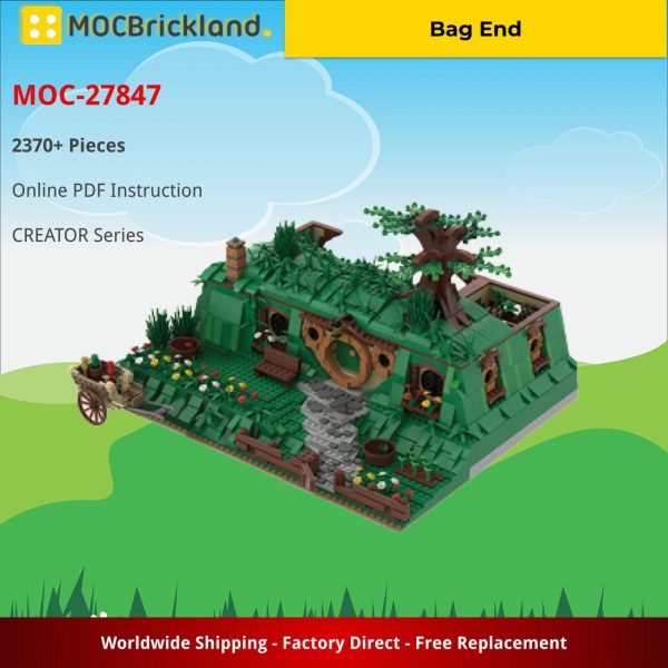 creator moc 27847 bag end by legomocloc mocbrickland 8195