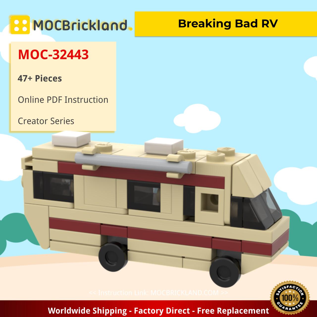 creator moc 32443 breaking bad rv by blocksmiths mocbrickland 5839