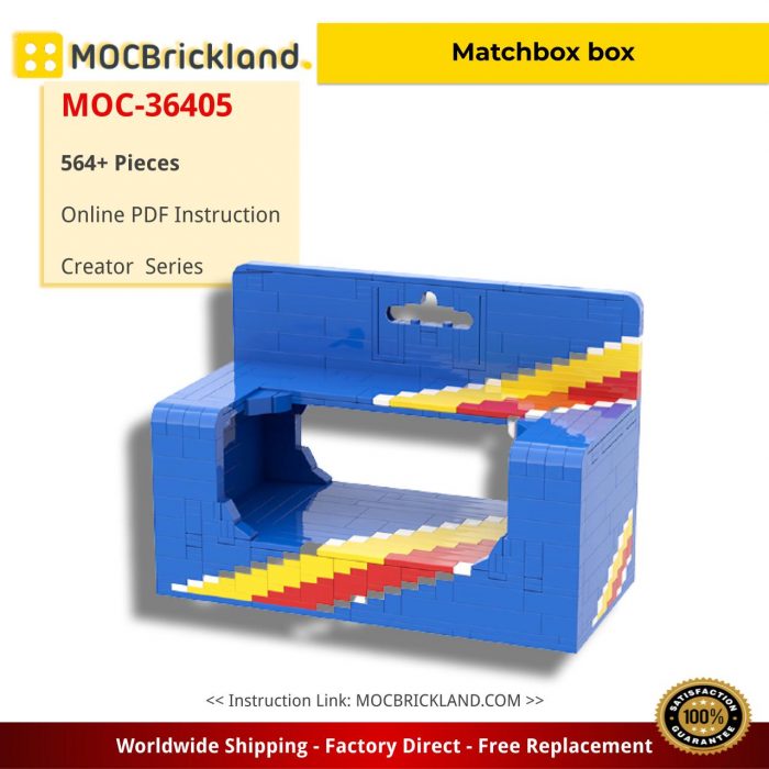 Creator MOC-36405 Matchbox box by RollingBricks MOCBRICKLAND 