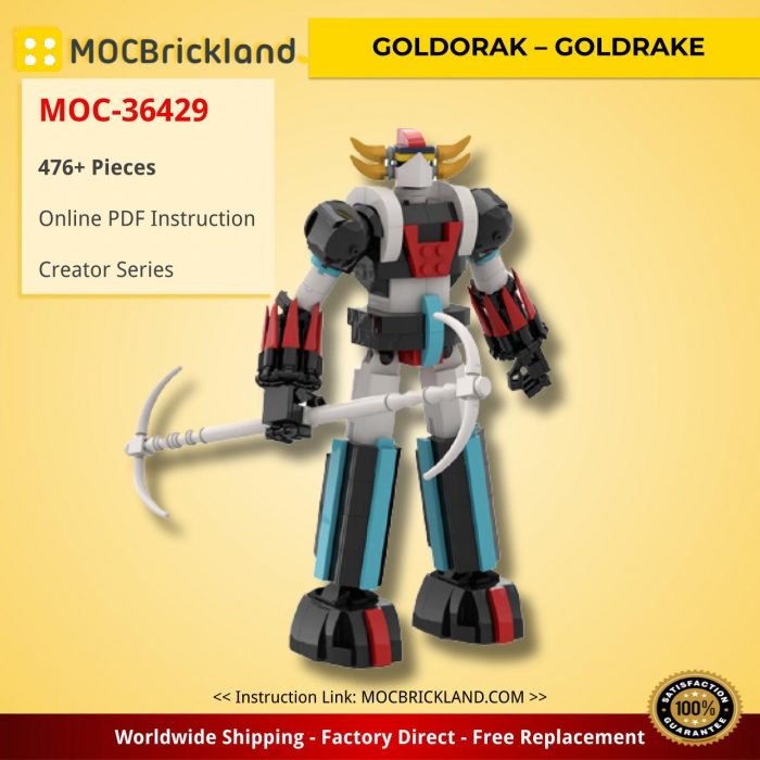 Creator MOC-36429 GOLDORAK – GOLDRAKE by FredL45 MOCBRICKLAND