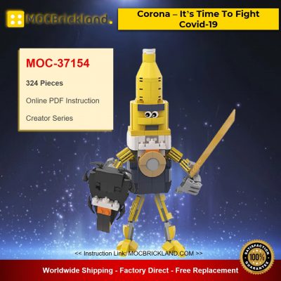 creator moc 37154 corona its time to fight covid 19 by gabizon mocbrickland 3336