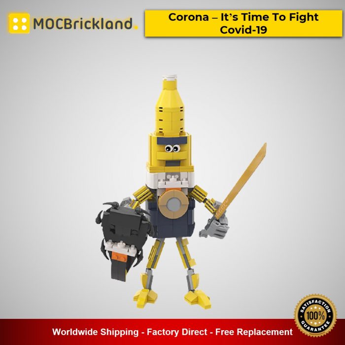 Creator MOC-37154 Corona – It’s Time To Fight Covid-19 by gabizon MOCBRICKLAND