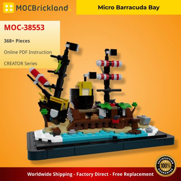 creator moc 38553 micro barracuda bay by veyniac mocbrickland 5369