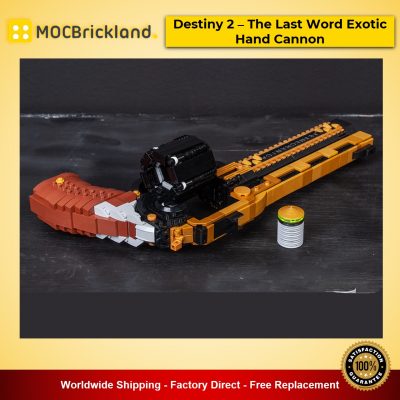 creator moc 39676 destiny 2 the last word exotic hand cannon by nickbrick mocbrickland 7666