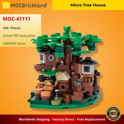 creator moc 41111 micro tree house by pomx mocbrickland 2324