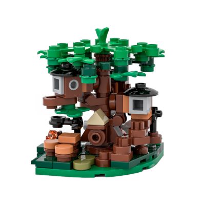 creator moc 41111 micro tree house by pomx mocbrickland 6501