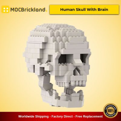 creator moc 41161 human skull with brain by mykidisanalien mocbrickland 4675