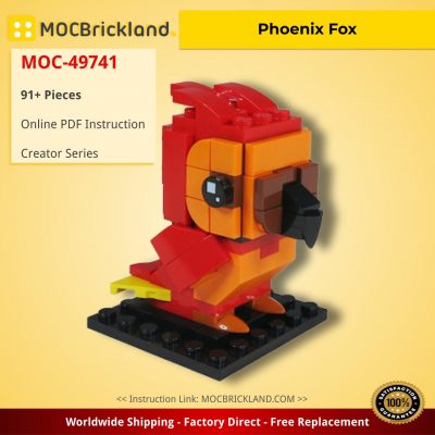 creator moc 49741 phoenix fox by olivercgoetz mocbrickland 1409