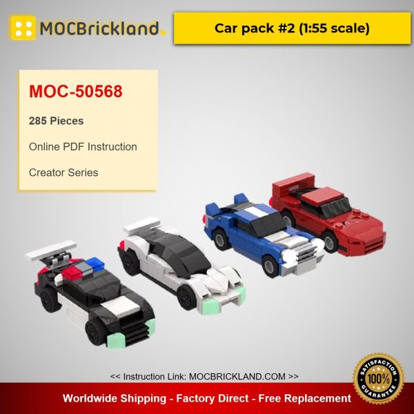 creator moc 50568 car pack 2 155 scale by mobilbenja mocbrickland 1247