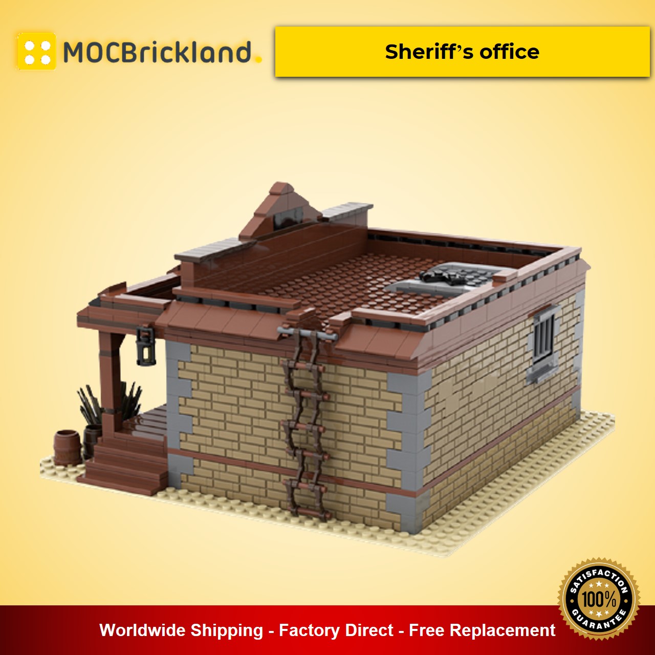 creator moc 51547 sheriffs office by huebre mocbrickland 1158