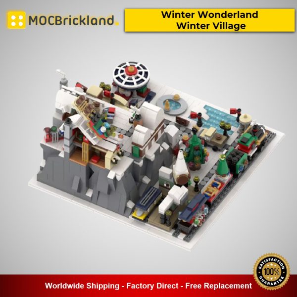 creator moc 56563 winter wonderland winter village by momatteo79 mocbrickland 4758