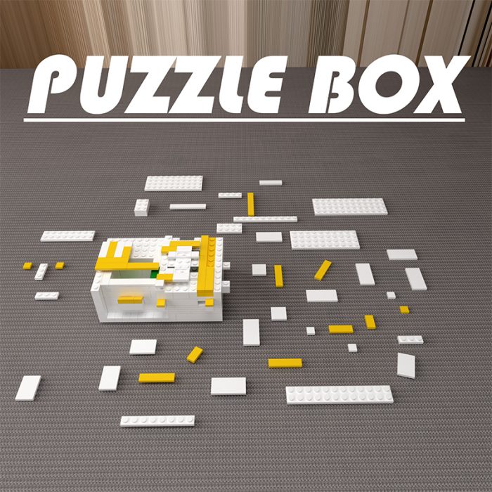 CREATOR MOC-57706 Puzzle Box "Lock and Key" by Ajryan4 MOCBRICKLAND