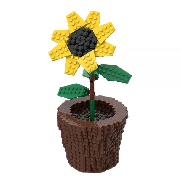 creator moc 59730 sunflower by anakin2001 mocbrickland 8674