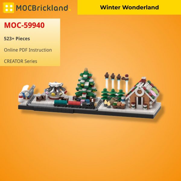 creator moc 59940 winter wonderland mocbrickland 6173