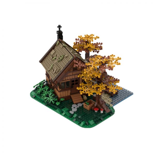 creator moc 64694 family cabin by gr33tje13 mocbrickland 2821