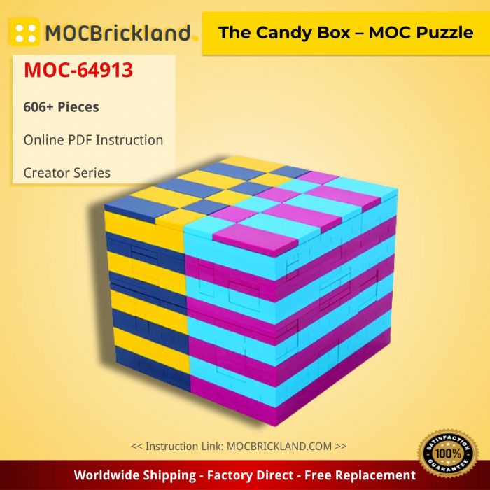 Creator MOC-64913 The Candy Box – MOC Puzzle by legolamaniac MOCBRICKLAND