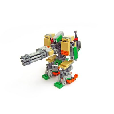 creator moc 65928 bastion from overwatch by kmx creations mocbrickland 1692