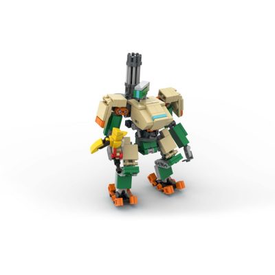 creator moc 65928 bastion from overwatch by kmx creations mocbrickland 8773