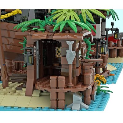 creator moc 71229 pirate shed 21322 barracuda bay extension by maniu81 mocbrickland 4445