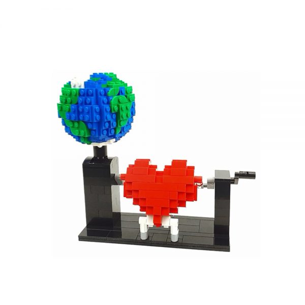 creator moc 75710 love planet a lego heart automaton by planet gbc mocbrickland 6606