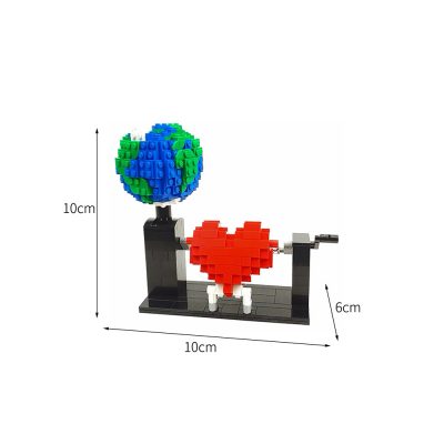 creator moc 75710 love planet a lego heart automaton by planet gbc mocbrickland 7211