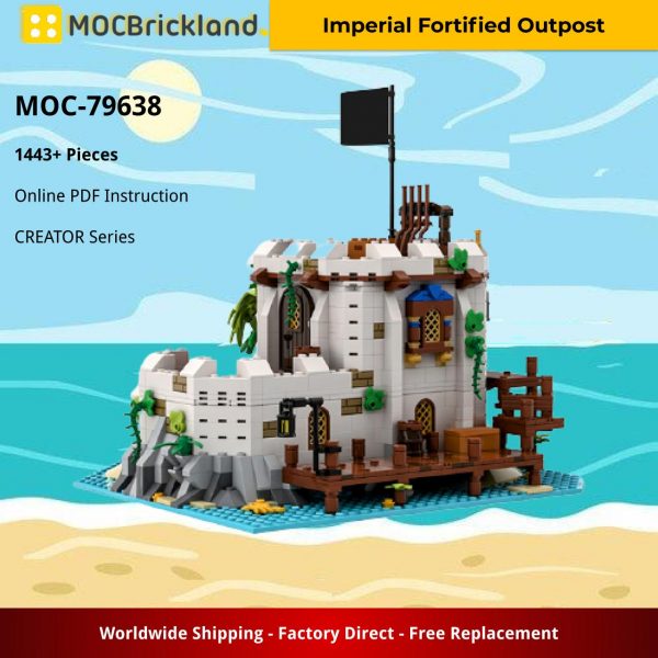 creator moc 79638 imperial fortified outpost by llucky mocbrickland 5455