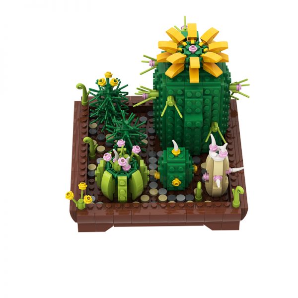 creator moc 89890 potted cactus mocbrickland 8632