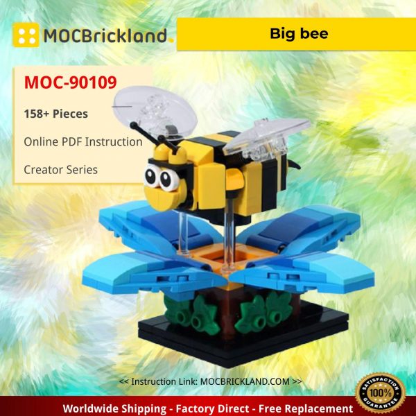 creator moc 90109 big bee mocbrickland 3488